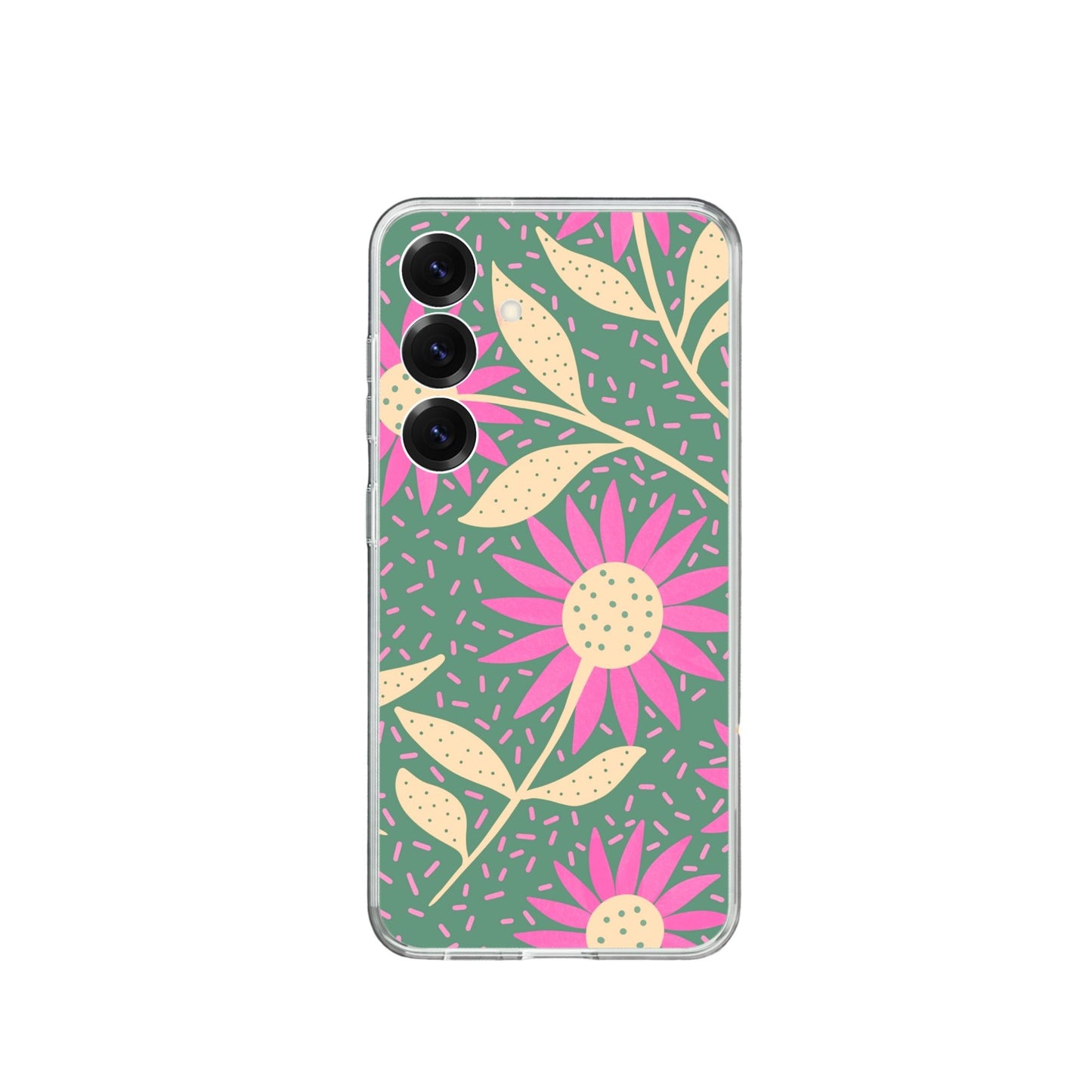 Pastel Blossom Silicone Phone Case