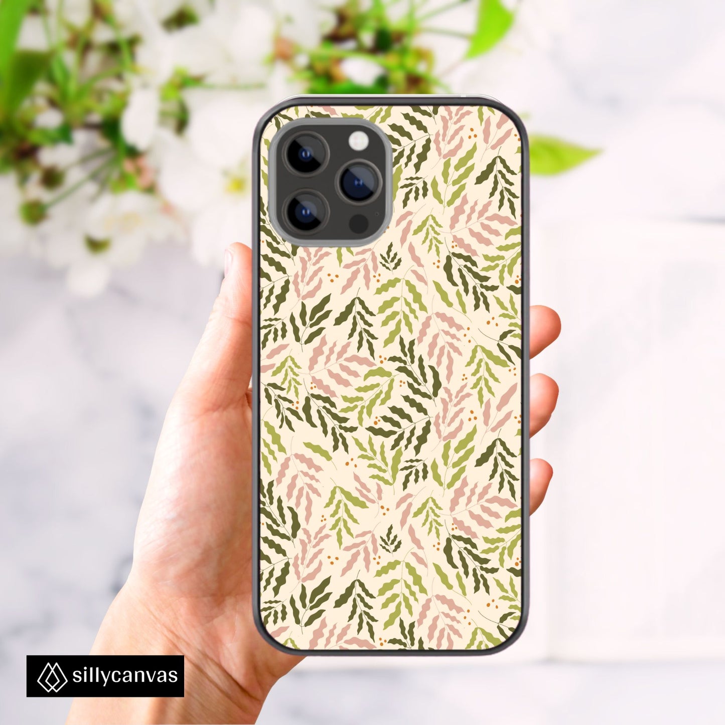 Fern Forest Glass Phone Case