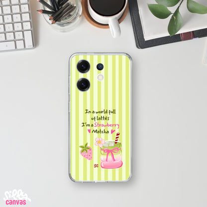Im a Strawberry Matcha Silicone Case