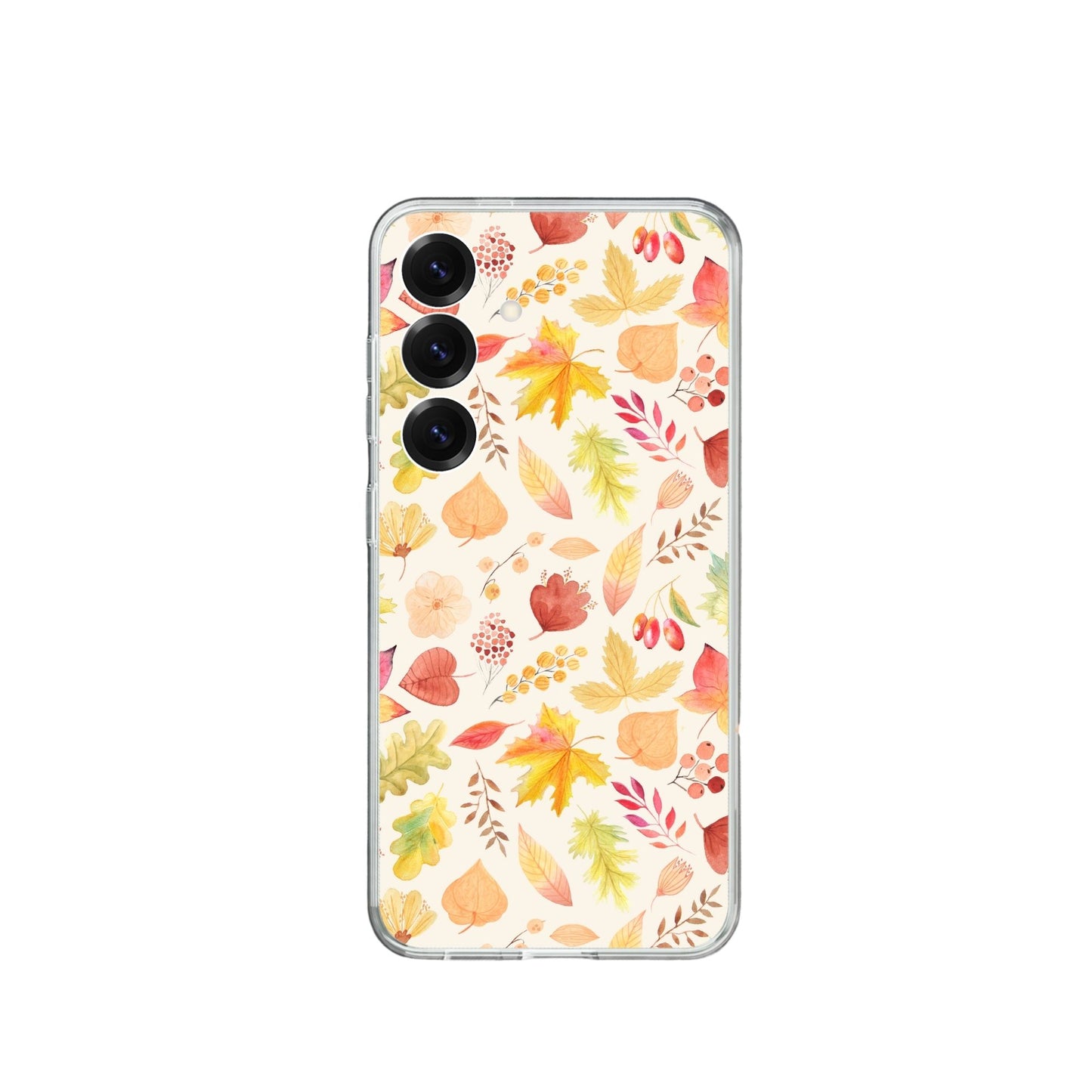 Fall Leaves Silicone Phone Case