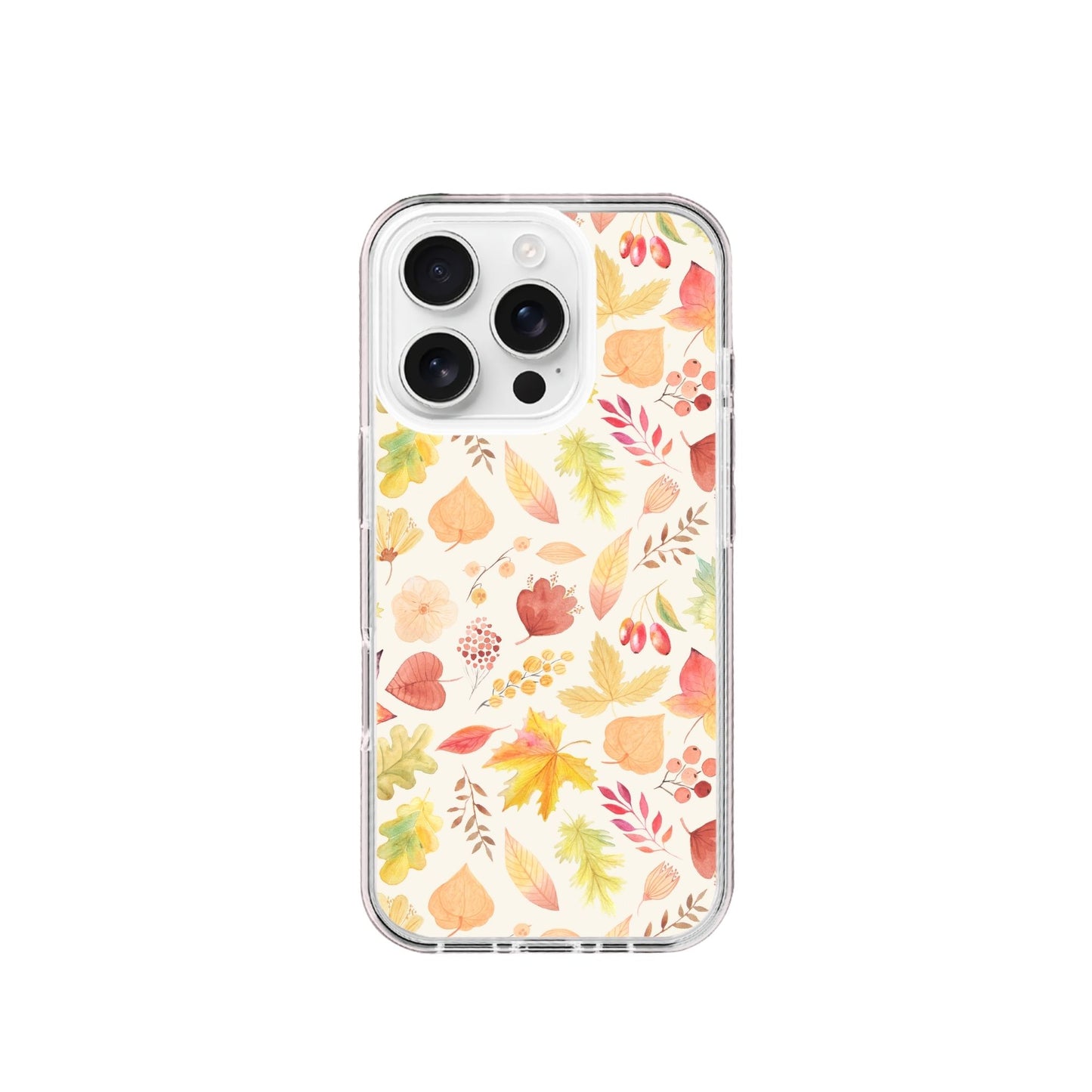 Fall Leaves Silicone Phone Case