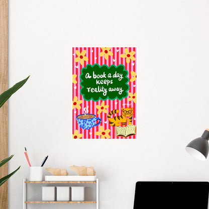 A Book A Day Wall Art