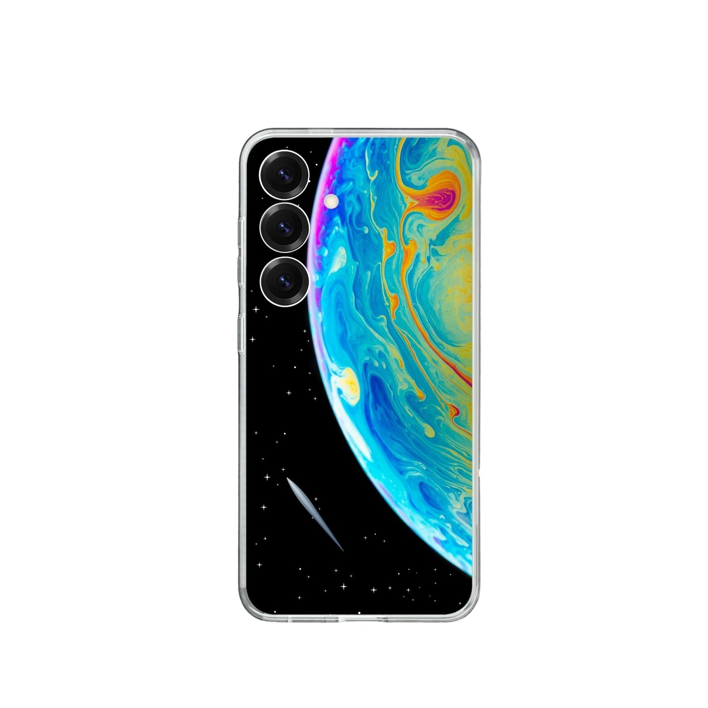 Space Art Silicone Phone Case