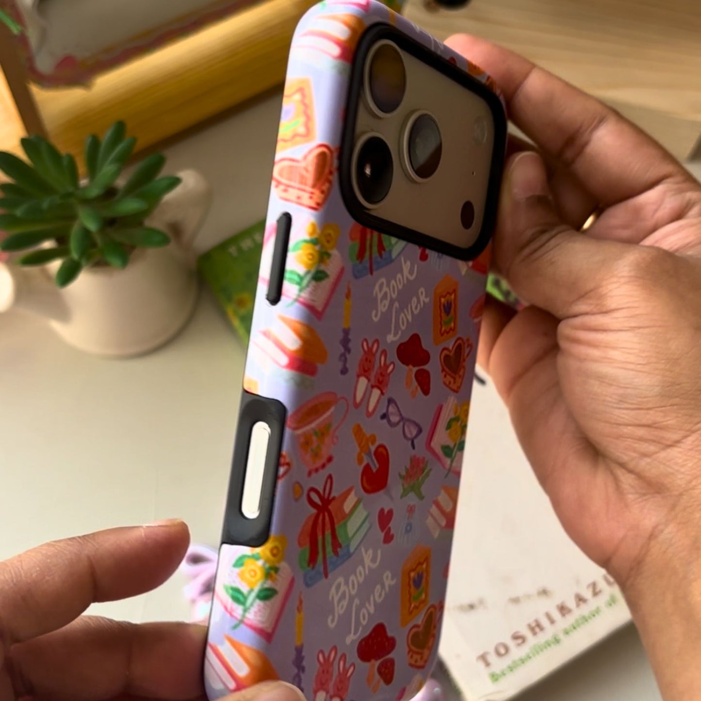 Book Lover Pattern Armour Case