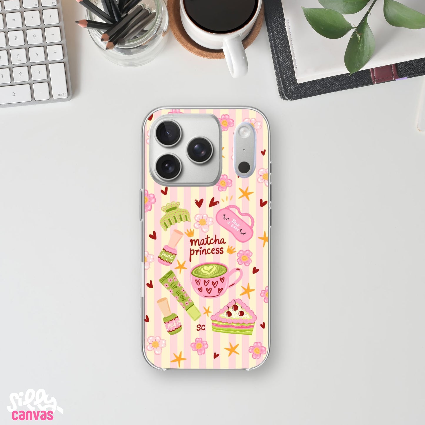 Matcha Princess Silicone Case
