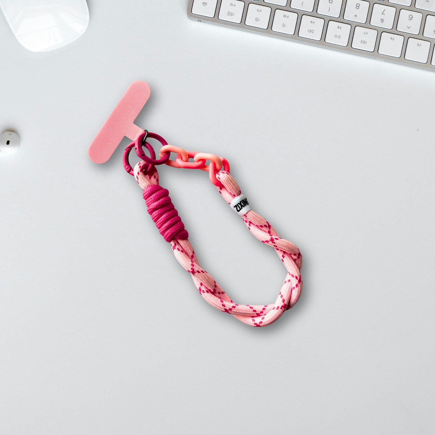 Pink Lanyard Charm