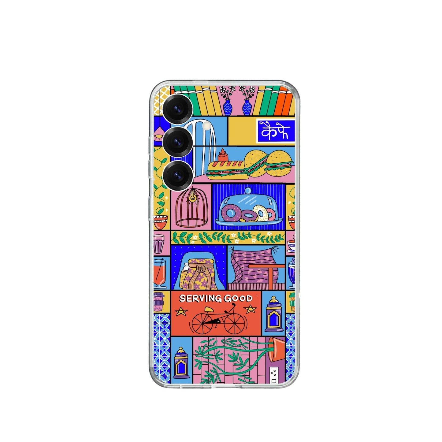 Tales from a Cafe Silicone Phone Case