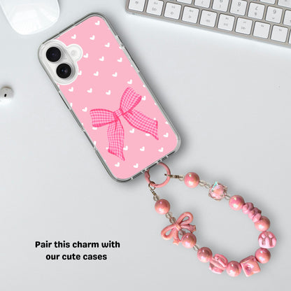 Hearts & Bows Cute Phone & Bag Fashion Charm