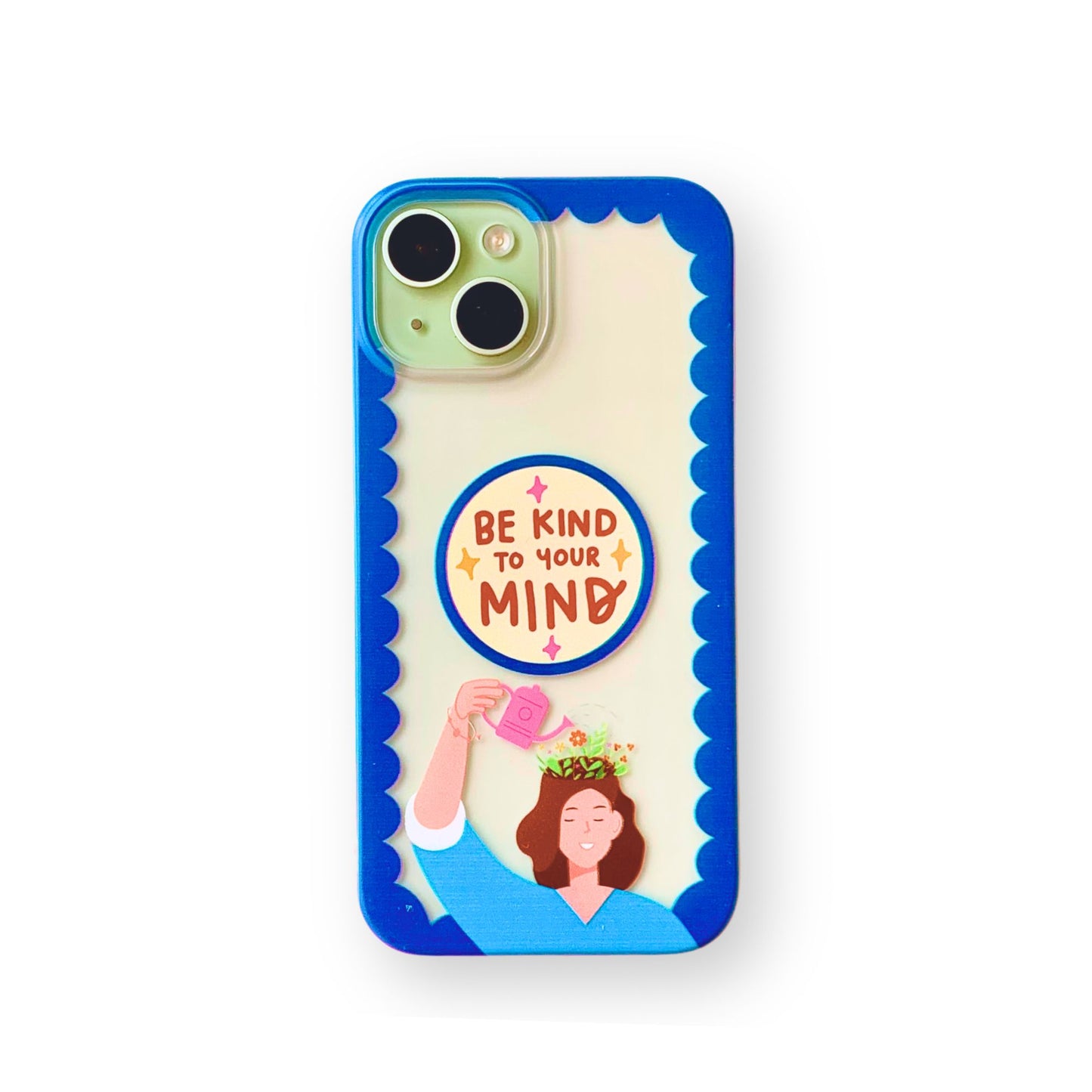 Clear Silicone Case Be Kind to your Mind