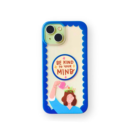 Clear Silicone Case Be Kind to your Mind