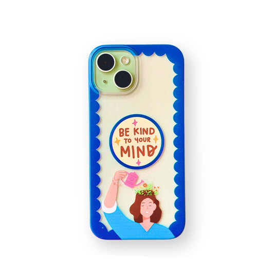 Clear Silicone Case Be Kind to your Mind