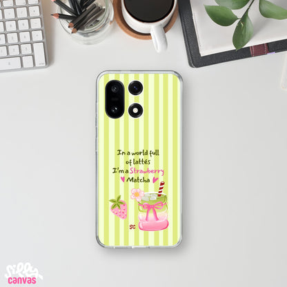 Im a Strawberry Matcha Silicone Case