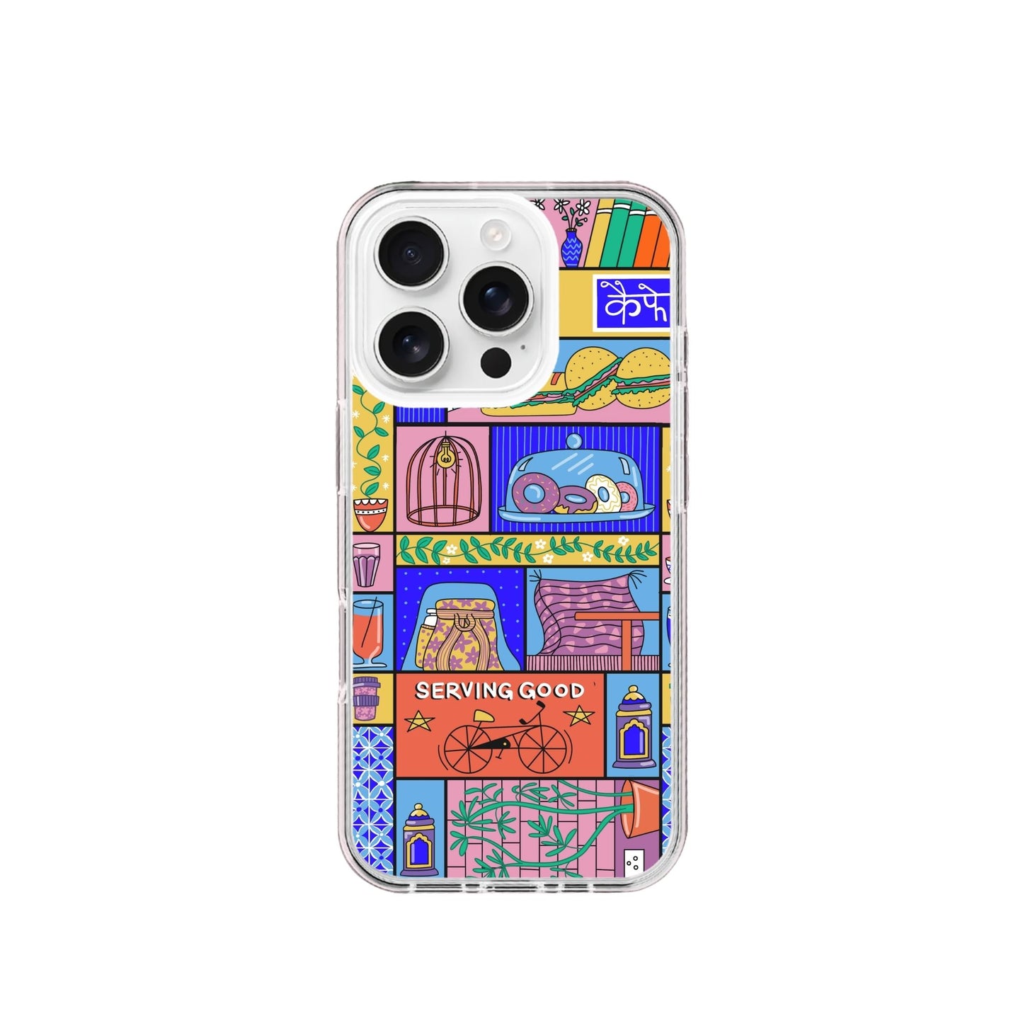 Tales from a Cafe Silicone Phone Case