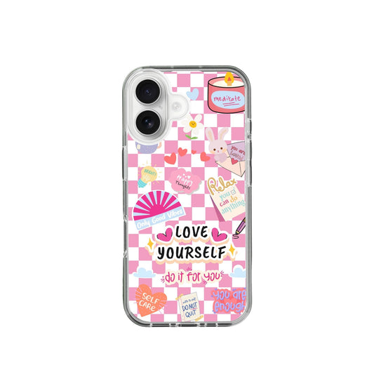Love Yourself Silicone Phone Case