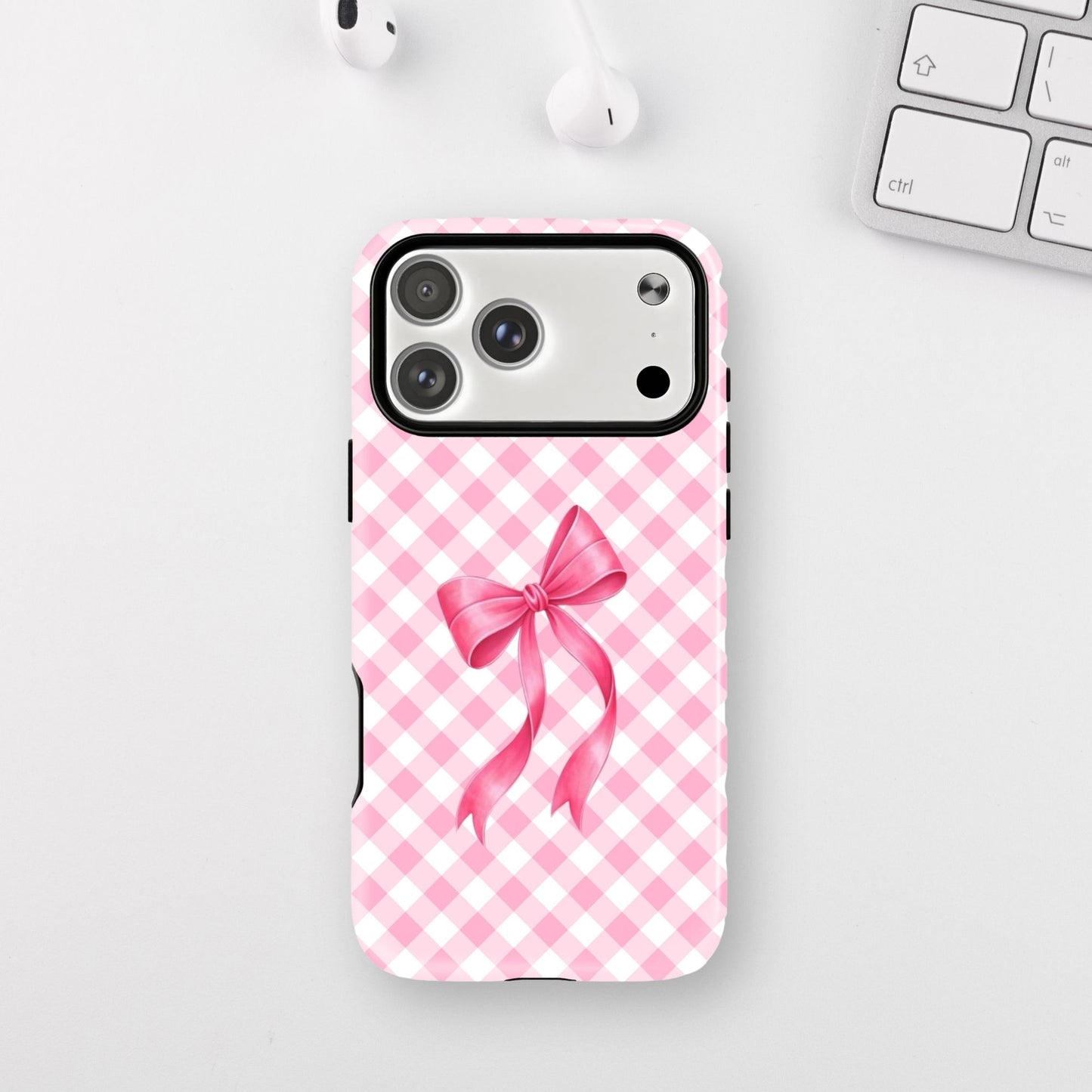 Pink Bow Armour Case