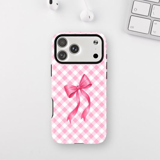 Pink Bow Armour Case