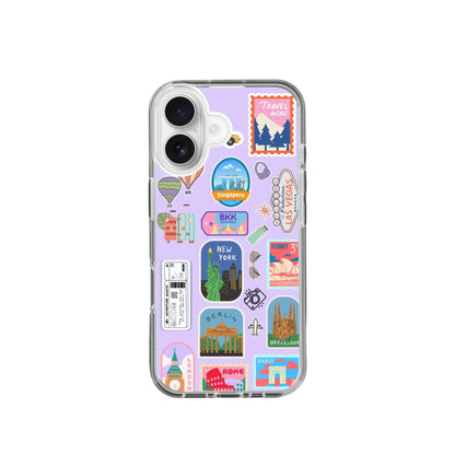 World Traveller Silicone Phone Case