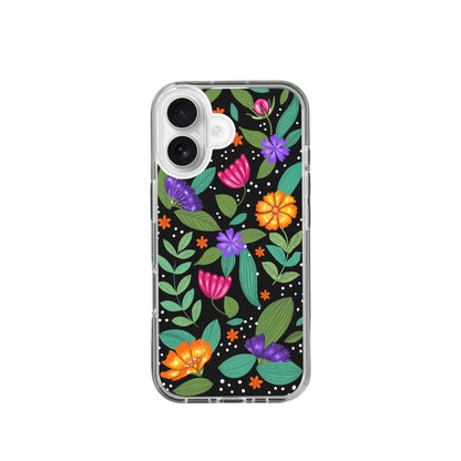 Printed Silicone Phone Case - Flower Bouquet