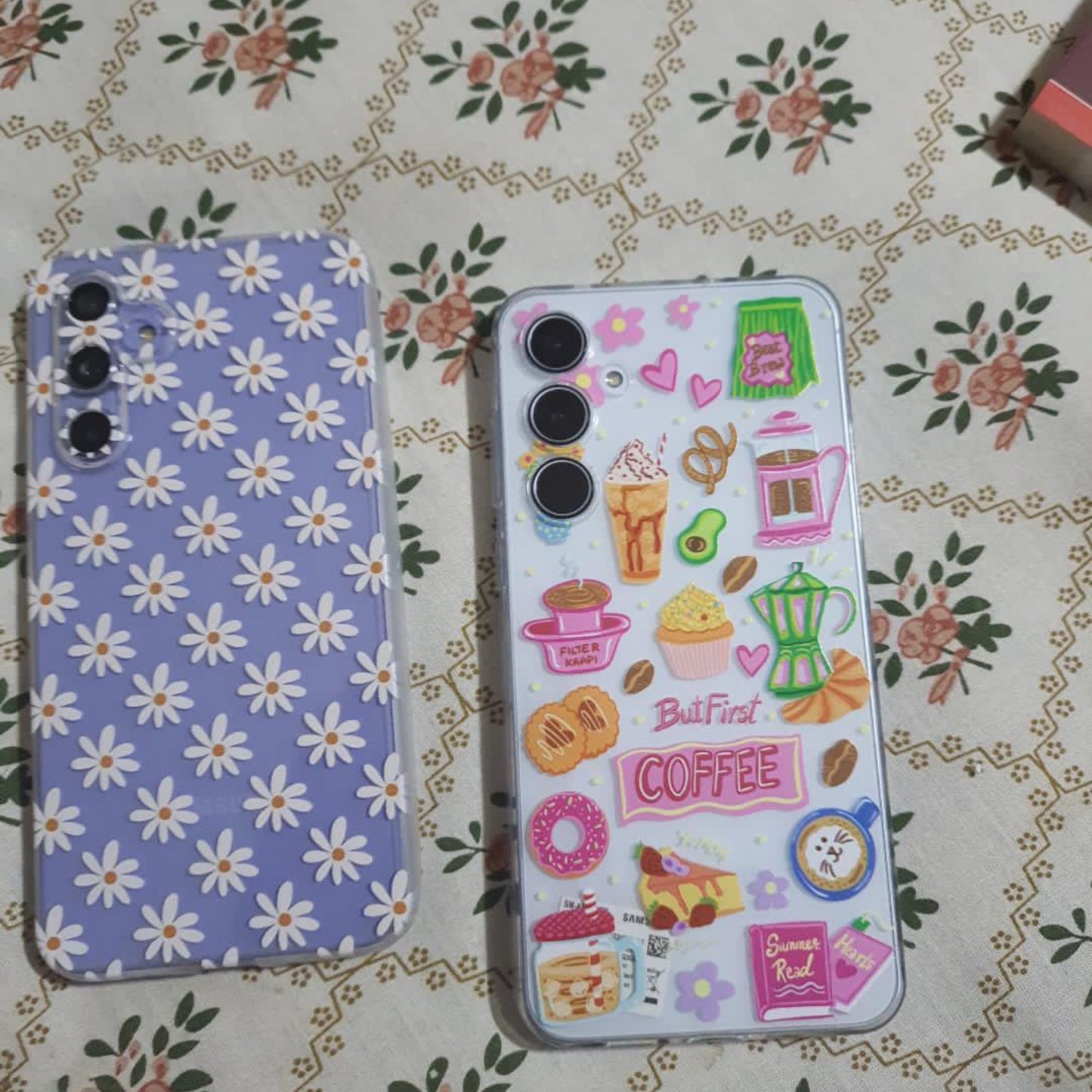 Coffee Lover Clear Silicone Phone Case - Soft TPU Cover