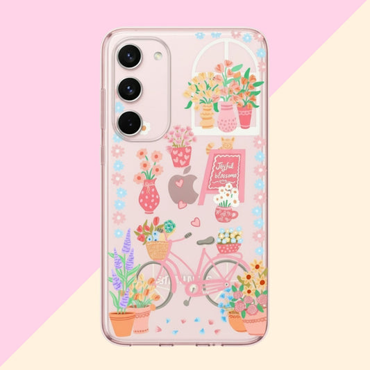 Sale Flower Market Clear Soft Silicone Case