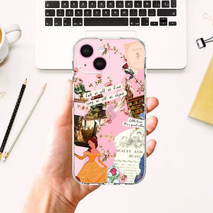 Clear Silicone Case - Beauty and the Beast
