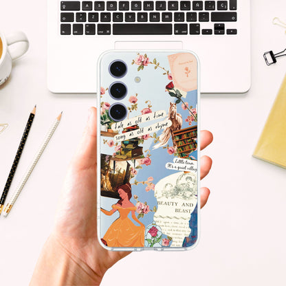 Clear Silicone Case - Beauty and the Beast
