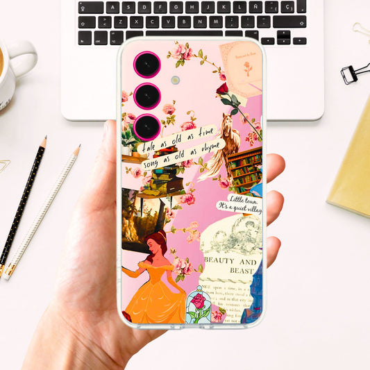 Clear Silicone Case - Beauty and the Beast