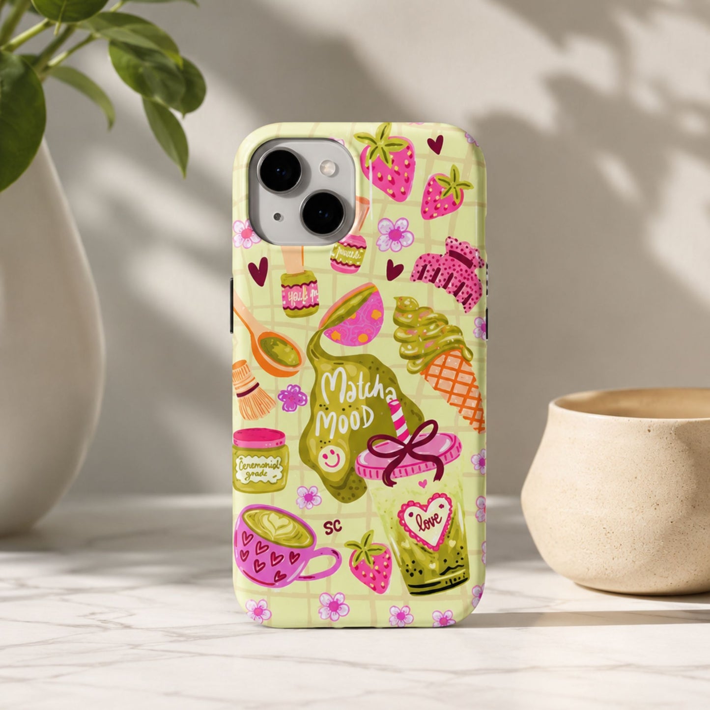 Matcha Mood Armour Case
