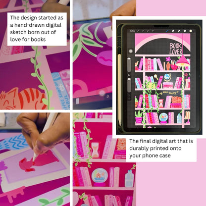 Clear Silicone Case Booklovers